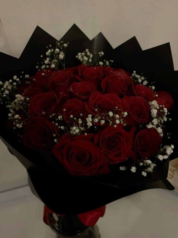 Professional floral arrangement in modern corporate setting